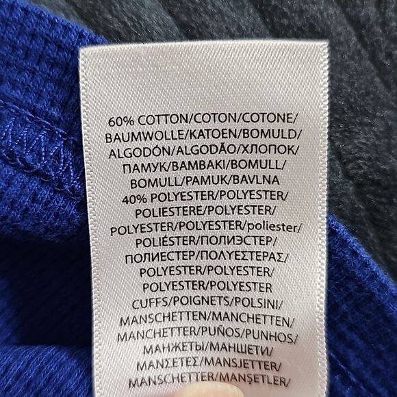 Polo Ralph Lauren Big Boy Blue Long Sleeve T-Shirt, Size L (14-16) - Picture 3 of 4